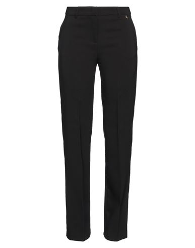 Shop Queguapa Woman Pants Black Size 4 Polyester, Elastane