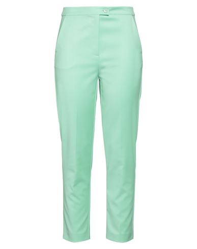 Shop Patrizia Pepe Woman Pants Light Green Size 8 Polyester, Viscose, Elastane