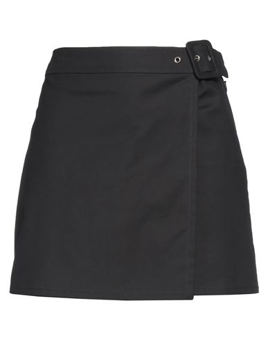 Shop Boutique Moschino Woman Shorts & Bermuda Shorts Black Size 8 Cotton, Elastane