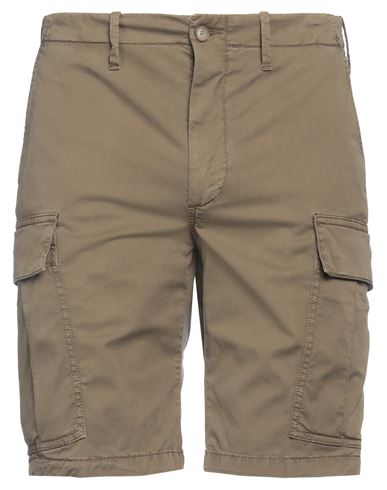 Sparvieri Man Shorts & Bermuda Shorts Military Green Size 38 Cotton, Elastane
