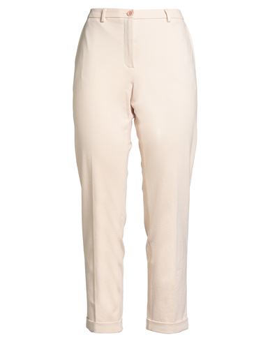 19.70 Nineteen Seventy Woman Pants Cream Size 8 Viscose, Polyamide, Elastane In Neutral