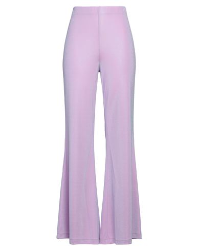 M Missoni Woman Pants Light Purple Size S Viscose, Polyester, Polyamide