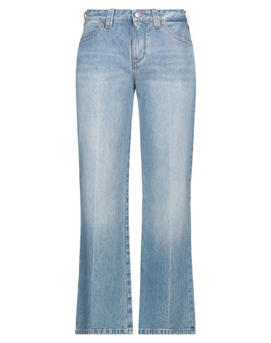 Shop Victoria Beckham Woman Jeans Blue Size 30 Cotton