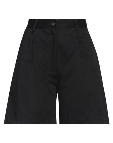 Totême Toteme Woman Shorts & Bermuda Shorts Black Size 4 Cotton
