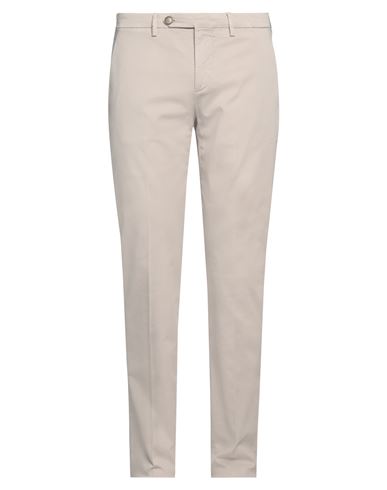 Sparvieri Man Pants Beige Size 34 Cotton, Lyocell, Elastane