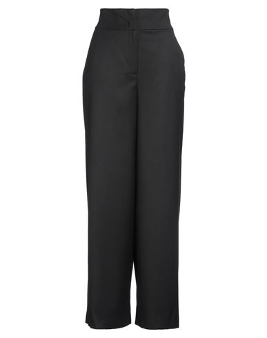 Shop Maria Vittoria Paolillo Mvp Woman Pants Black Size 6 Polyester, Wool, Elastane