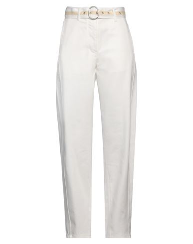 Jil Sander Woman Jeans White Size 26 Cotton