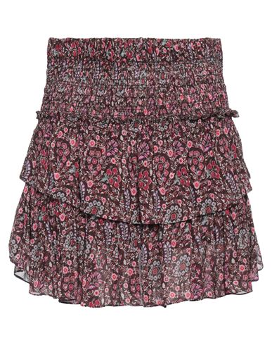 Marant Etoile Marant Étoile Woman Mini Skirt Brown Size 8 Viscose