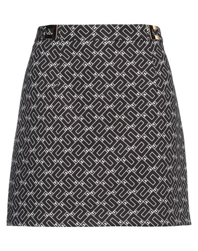 Elisabetta Franchi Woman Mini Skirt Black Size 8 Polyester, Elastane