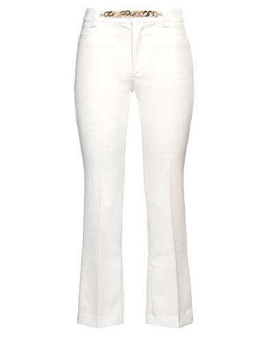 Liu •jo Woman Pants Ivory Size 2 Polyester, Elastane In White