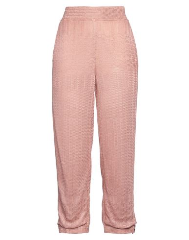 Shop Missoni Woman Pants Pastel Pink Size 4 Viscose