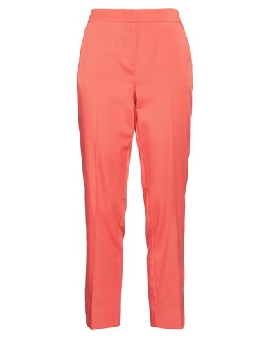 Emme By Marella Woman Pants Orange Size 10 Polyester, Viscose, Elastane