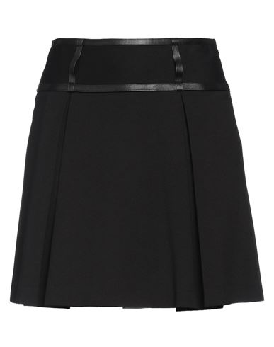 Shop Simona Corsellini Woman Mini Skirt Black Size 2 Viscose, Polyamide, Elastane