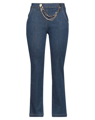 Liu •jo Woman Jeans Blue Size 31 Cotton, Polyester, Elastane