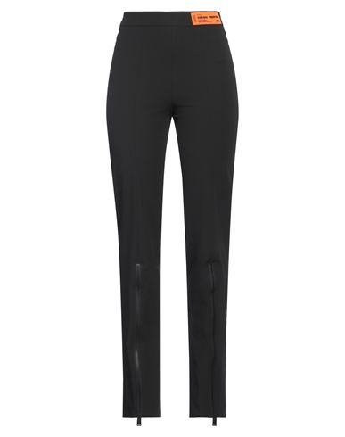 Heron Preston Woman Pants Black Size 6 Polyester, Viscose, Elastane