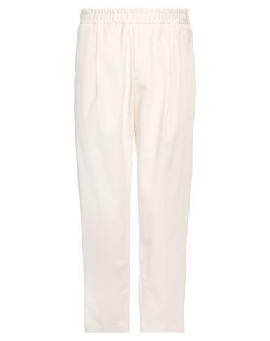 Shop Briglia 1949 Man Pants Cream Size 36 Cotton, Elastane In White