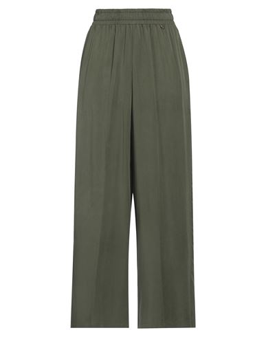 Verysimple Woman Pants Military Green Size 8 Lyocell