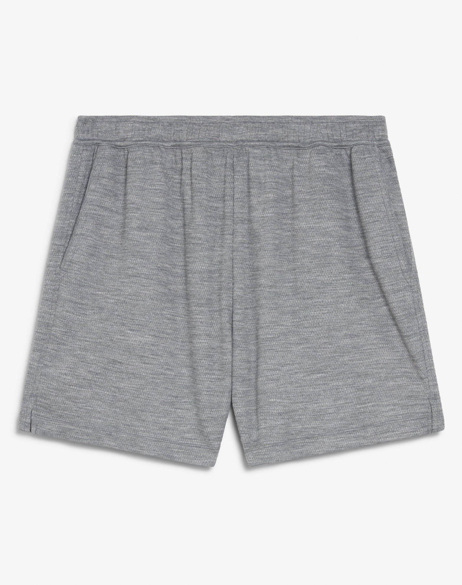 Shop Dunhill Athluxury Wool Jersey Shorts In Grey