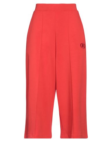 KARL LAGERFELD KARL LAGERFELD WOMAN PANTS RED SIZE S MODAL, POLYESTER, ELASTANE 