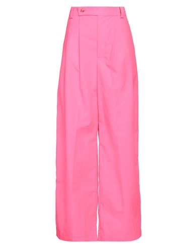 Shop Mira Mikati Woman Pants Fuchsia Size 38 Polyamide In Pink