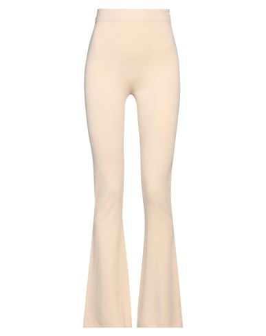 Shop Vicolo Woman Leggings Beige Size Onesize Viscose, Polyester