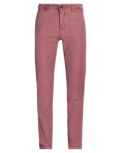 Incotex By Slowear Man Pants Antique Rose Size 32 Cotton, Elastane In Pink