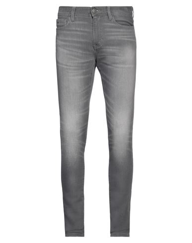 Armani Exchange Man Jeans Grey Size 32 Cotton, Polyester, Elastane