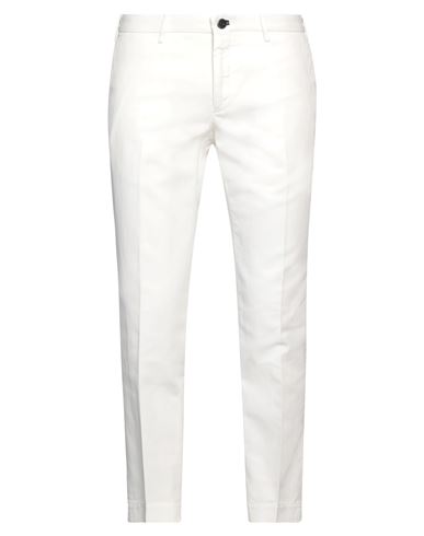 Shop Incotex Man Pants White Size 36 Cotton, Linen
