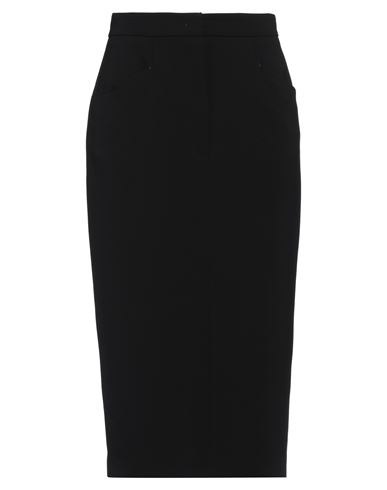 Falda midi Mujer Negro 42 Mujer