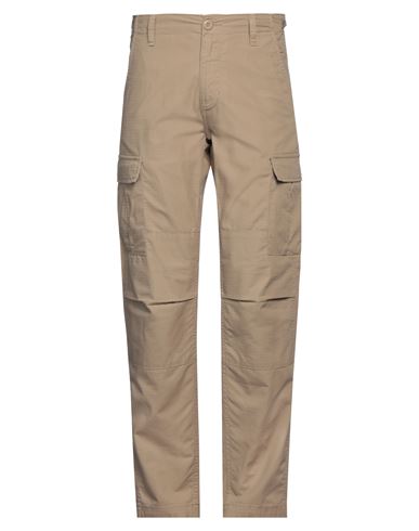 Carhartt Man Pants Beige Size 29w-30l Cotton
