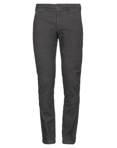 Shop Briglia 1949 Man Pants Lead Size 32 Cotton, Polyester, Viscose, Elastane In Grey
