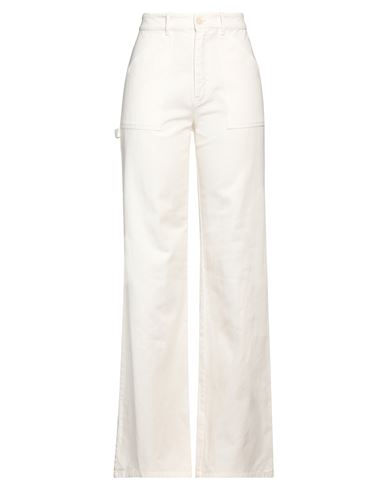 Nili Lotan Woman Pants Cream Size 12 Cotton