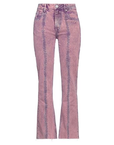 Shop Gimaguas Woman Jeans Light Purple Size 6 Cotton
