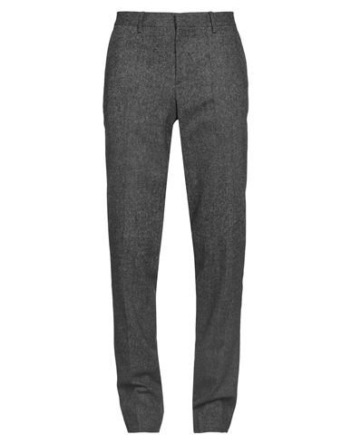 Shop Moschino Man Pants Steel Grey Size 36 Acrylic, Polyester, Wool, Silk, Elastane