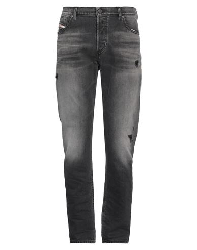 Shop Diesel Man Jeans Steel Grey Size 32w-30l Cotton, Lyocell, Elastane