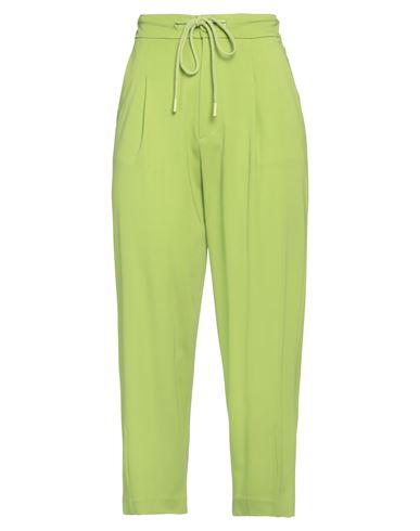 Hanita Woman Pants Lime Green Size 10 Viscose, Nylon, Elastane