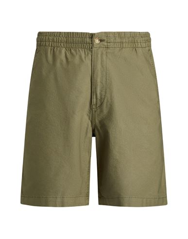 Shop Polo Ralph Lauren 8-inch Polo Prepster Oxford Short Man Shorts & Bermuda Shorts Military Green Size