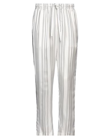 Dolce & Gabbana Man Pants White Size 34 Silk