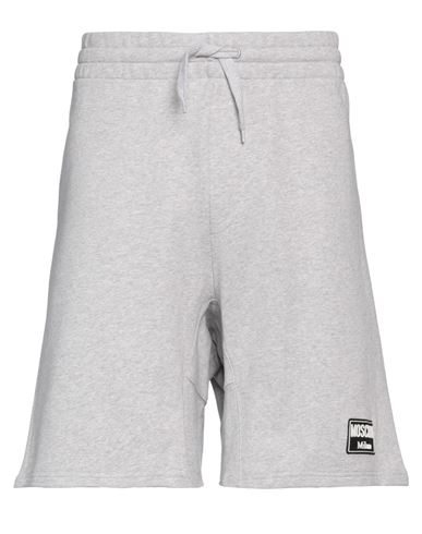 Moschino Man Shorts & Bermuda Shorts Light Grey Size 34 Cotton In Gray