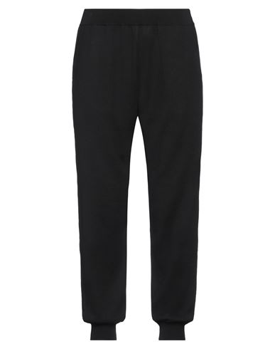 Moschino Man Pants Black Size 32 Virgin Wool, Cotton