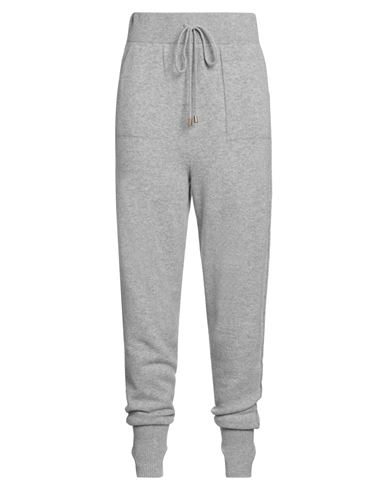 Twinset Woman Pants Grey Size M Virgin Wool, Cashmere In Grey