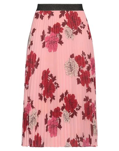 Shop I Blues Woman Midi Skirt Pink Size 10 Polyester