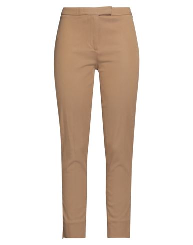 Eleventy Woman Pants Sand Size 2 Lyocell, Cotton, Elastane In Multi