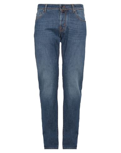 Jacob Cohёn Man Jeans Blue Size 35 Cotton, Elastane, Polyester