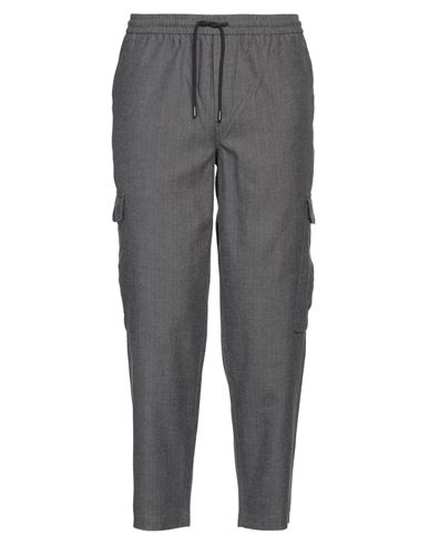 Jack & Jones Man Pants Lead Size Xl Cotton In Gray