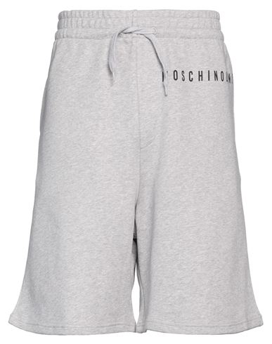 Shop Moschino Man Shorts & Bermuda Shorts Light Grey Size 32 Cotton