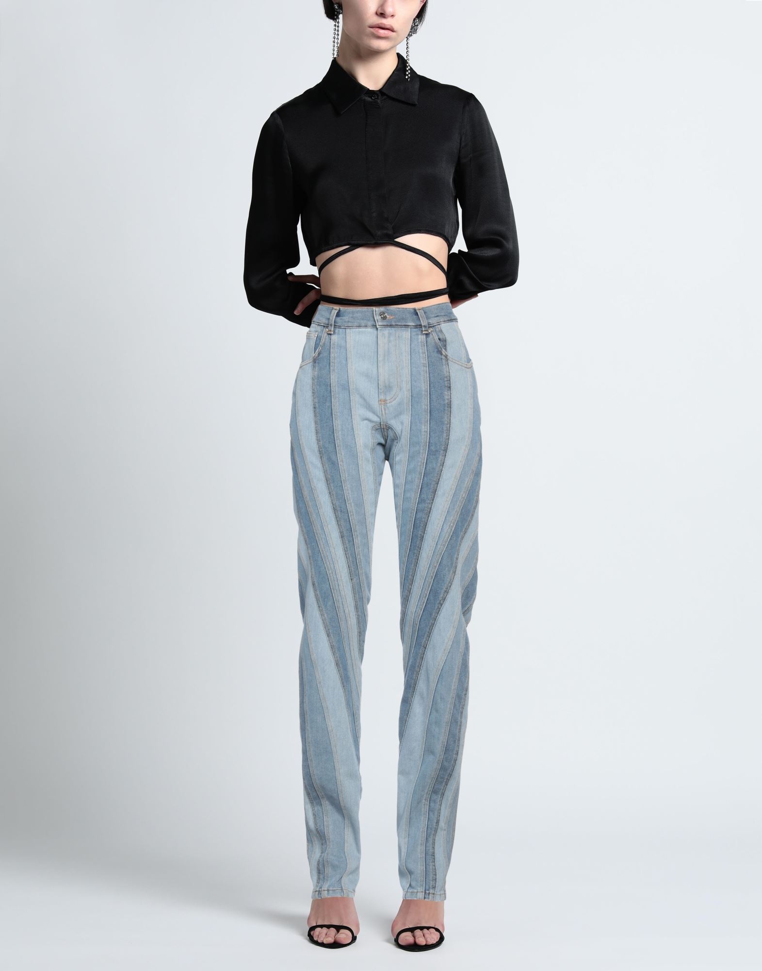  Mugler - Hosen & Röcke - Jeanshosen - On Yoox.com 