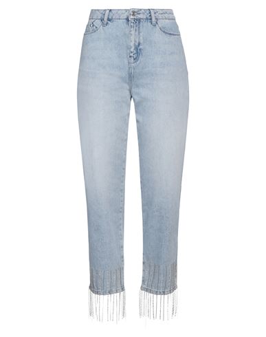 Shop Karl Lagerfeld Woman Jeans Blue Size 26 Cotton