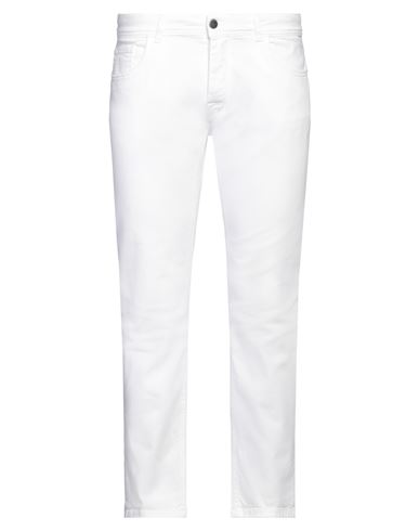 Reign Man Jeans White Size 31 Cotton, Elastane