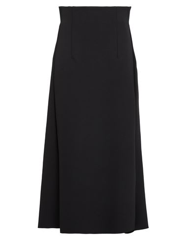 Philosophy Di Lorenzo Serafini Woman Midi Skirt Black Size 8 Polyamide, Elastane In Black